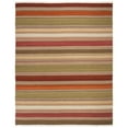 thumbnail image 1 of Safavieh SAFAVIEH Striped Kilim STK317A Handwoven Green Rug, 1 of 9