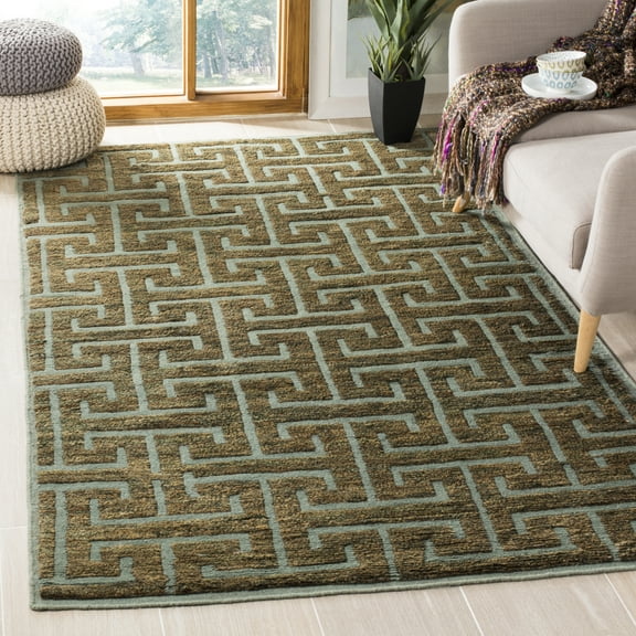 Safavieh SAFAVIEH Tangier Collection TGR417D Blue / Beige Rug