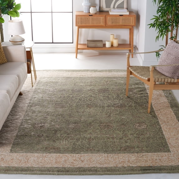 Safavieh SKR213A Silk Road Spruce / Ivory