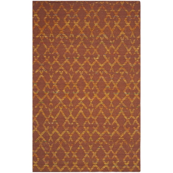 Safavieh STP211A Straw Patch Rust / Gold