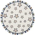 thumbnail image 1 of Safavieh Safavieh Kids 6' Round Handmade Cotton Rug in Ivory, 1 of 4