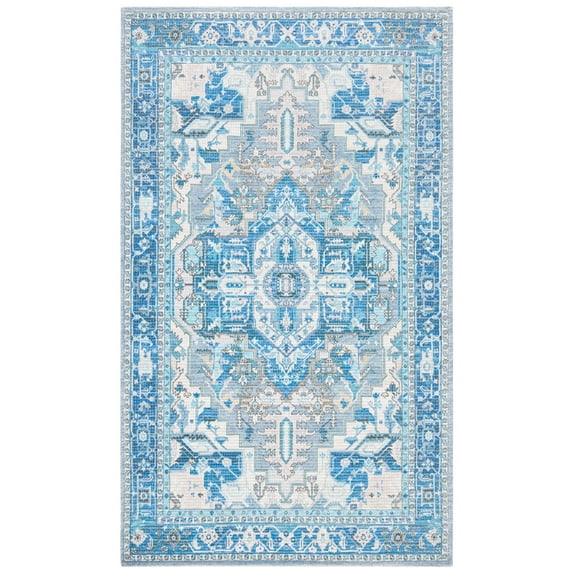 Safavieh Saffron Donette Geometric Bordered Area Rug