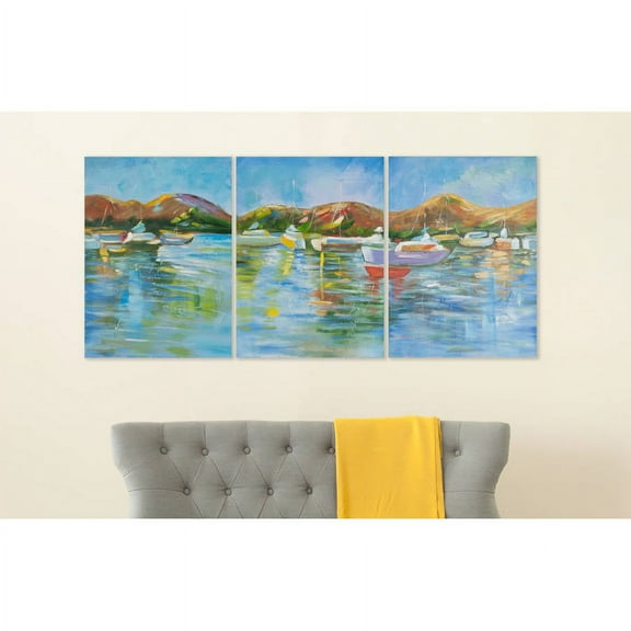Safavieh Sailors Cove Triptych Wall Art, Assorted