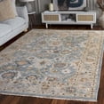 thumbnail image 1 of Safavieh Samarkand Rishika Oriental Area Rug, Light Blue/Sage, 6' x 9', 1 of 11