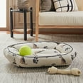 thumbnail image 1 of Safavieh  Sanai Dog Bed 16Wx24Dx6H - Ivory/Grey, 1 of 5