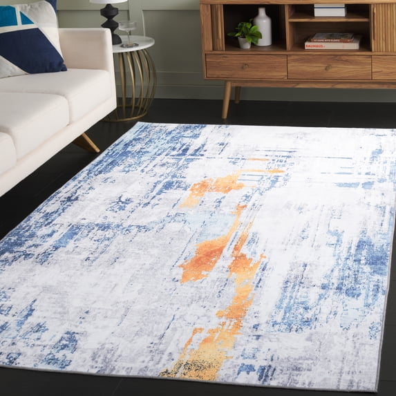 Safavieh Santa Monica Freyja Modern & Contemporary Rug 3' x 5' - Grey/Blue