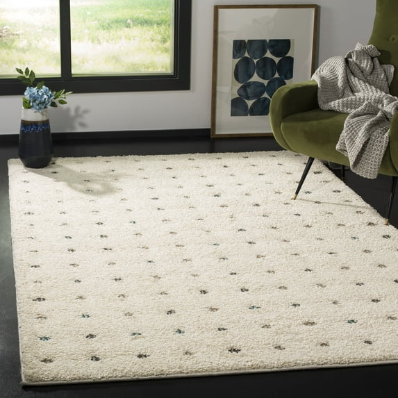 Safavieh Santorini Shag Roxanne Polka Dots Area Rug or Runner