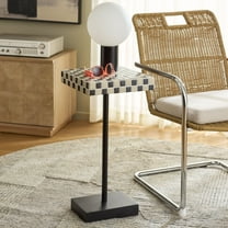 Safavieh Satomi Modern Wood End Table, Cream / Black