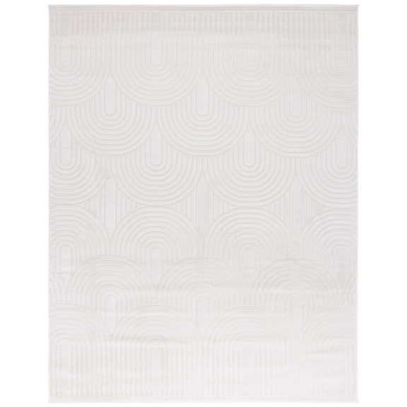 SAFAVIEH Saylor Kaeden Geometric Area Rug, Ivory, 9' x 12'
