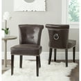 thumbnail image 1 of Safavieh Sinclair 21"H Ring Chair (Set Of 2) - Silver Nail Heads, 1 of 7