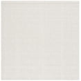 thumbnail image 1 of SAFAVIEH Sisal All-Weather Dania Solid Indoor/Outdoor Area Rug, Ivory, 6'7" x 6'7" Square, 1 of 7