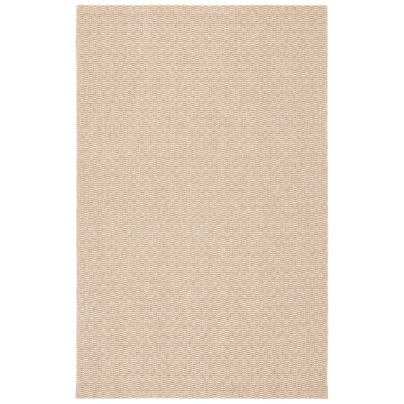 SAFAVIEH Sisal All-Weather Dania Solid Indoor/Outdoor Area Rug, Natural, 8' x 10'