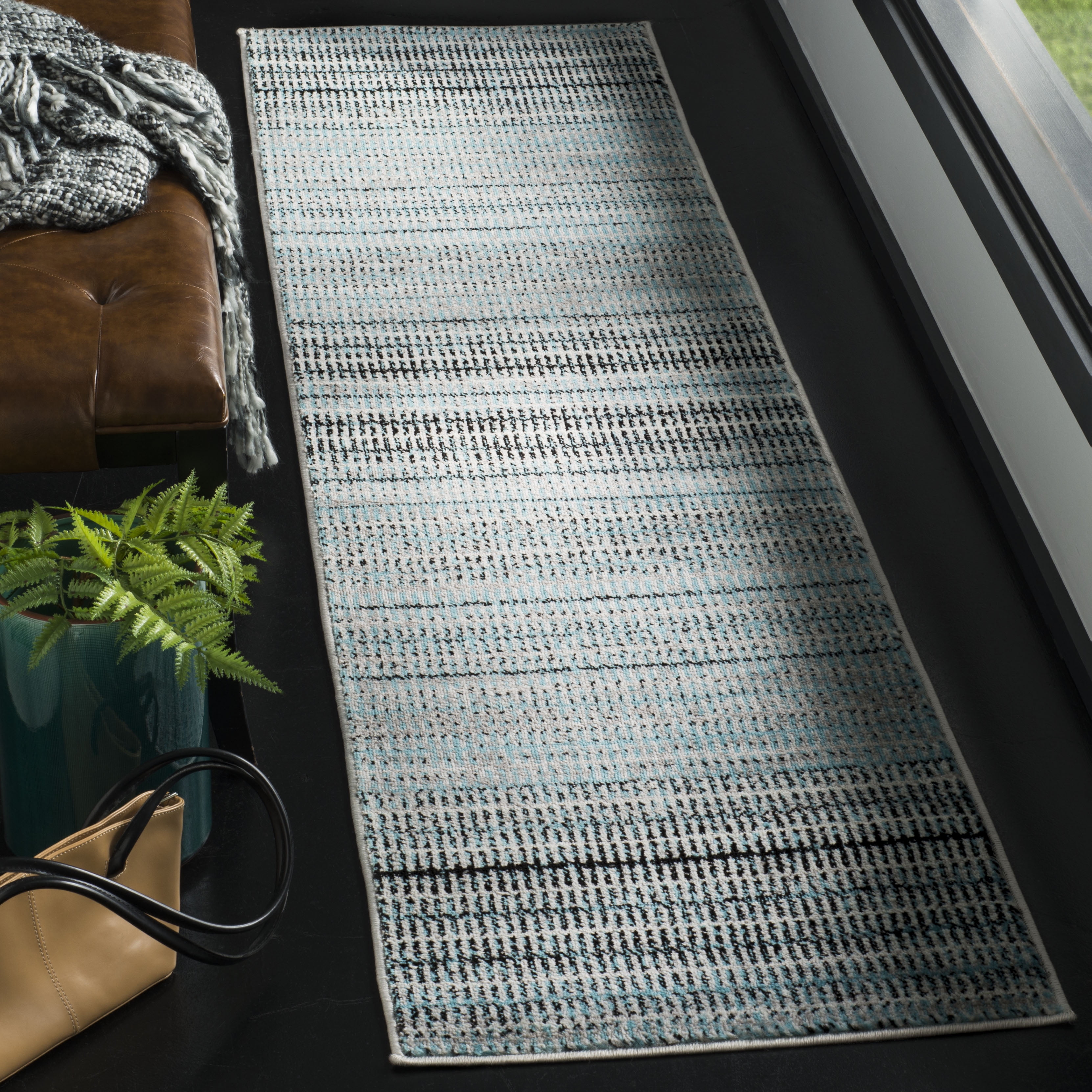 Rectangle Rug 2x6 Safavieh Skyler Karola Modern Rug 2' x 6' 6' Runner Indoor,Runner ...