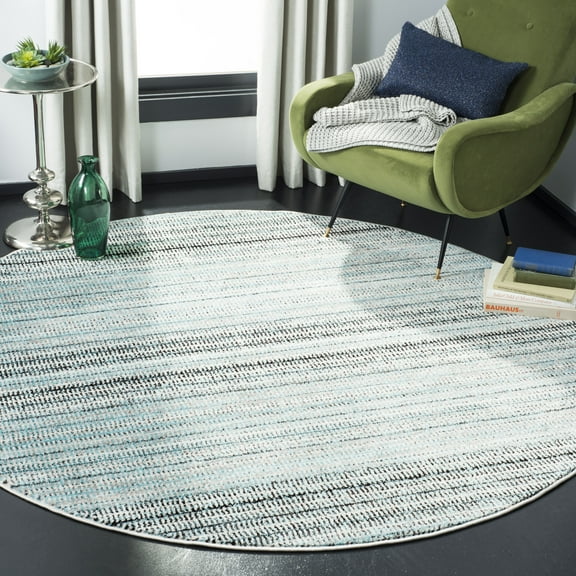 Safavieh  Skyler Karola Modern Rug 6'7" x  6'7" 6' Round Indoor Living Room,Bedroom,Dining Room Round