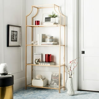 Gold bookcase hot sale walmart