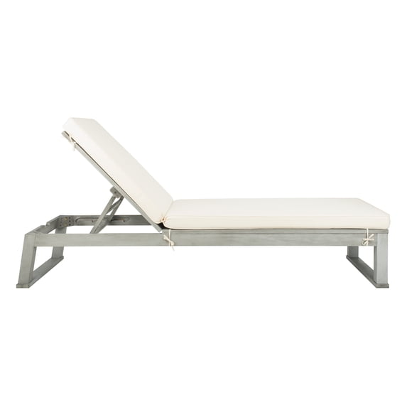 Safavieh Solano Outdoor Contemporary Patio Sunlounger with Cushion