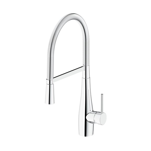 Safavieh Solea Rhapsody Kitchen Faucet in Chrome