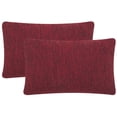 thumbnail image 1 of Safavieh Soleil Solid 12" x 20" Indoor/Outdoor Pillow, Set of 2, 1 of 5
