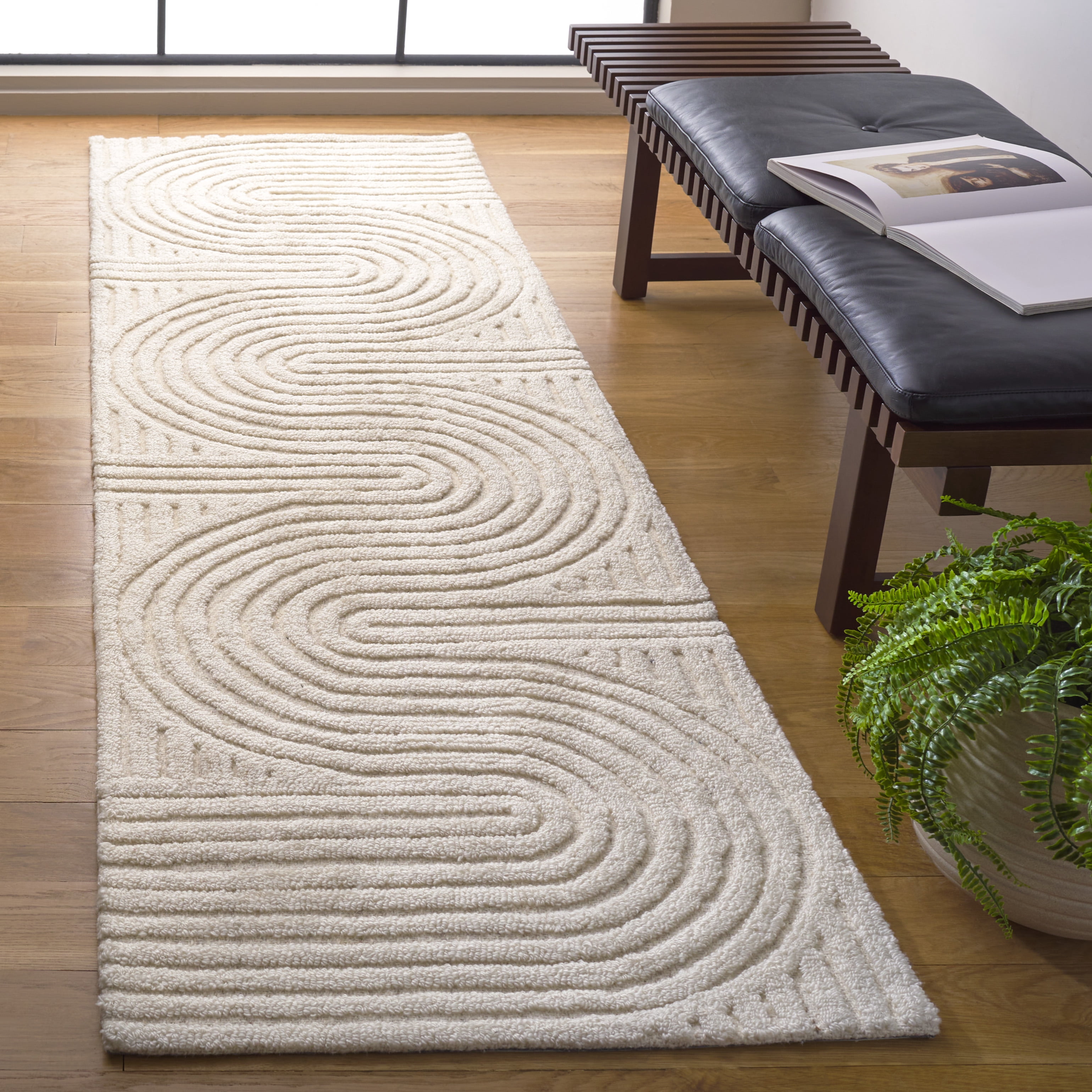 Safavieh Southampton Landen Abstract Runner Rug, Ivory, 2'3" x 6'
