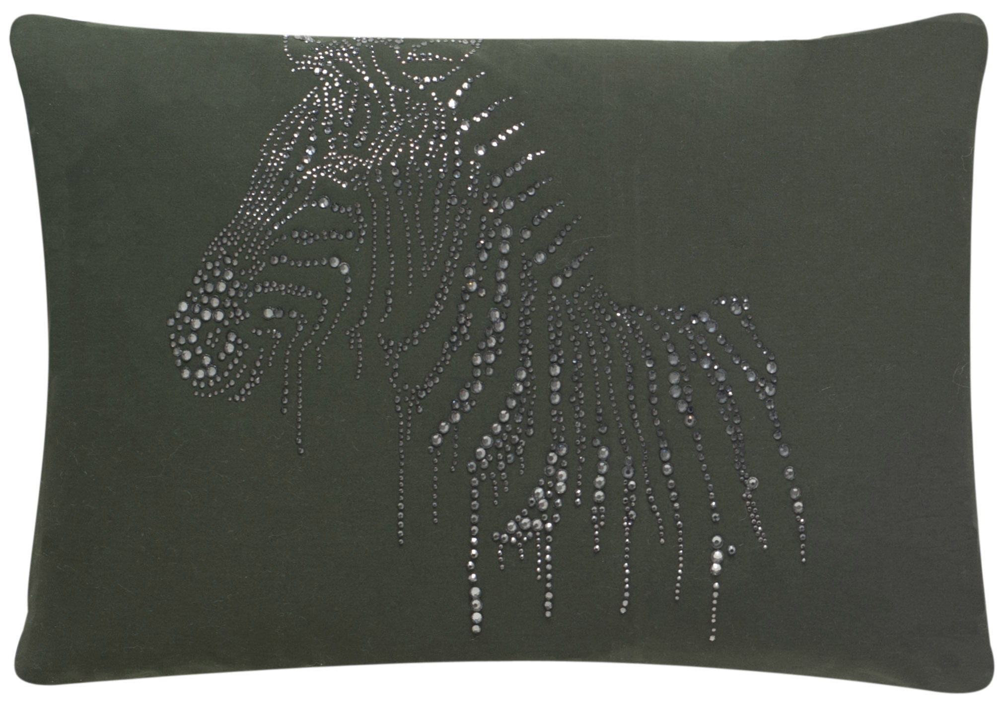 Safavieh Sparkling Zebra Plush Pillow
