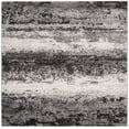 thumbnail image 1 of Safavieh  Spirit Nike Modern Abstract Rug Charcoal/Light Grey 6'7" x  6'7" 6' Square,8' Square Indoor Living Room,Bedroom,Dining Room Square, 1 of 4