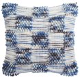 thumbnail image 1 of Safavieh Square Spaced looped Geometric Pillow, 1 of 4