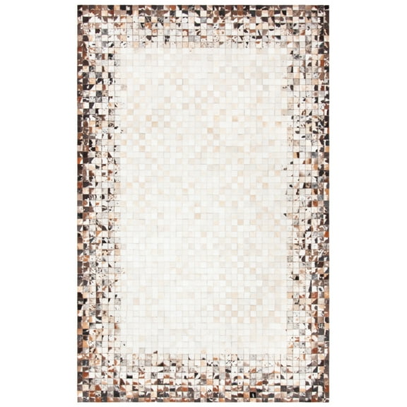 Safavieh Studio Leather Elizabeth Geometric Area Rug