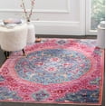 thumbnail image 1 of SAFAVIEH Sutton SUT401B Turquoise / Fuchsia Rug, 1 of 7