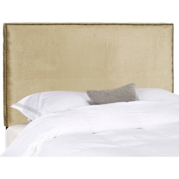 Safavieh Sydney Classic Glam Upholstered Headboard, Full, Antique Sage