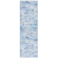 thumbnail image 1 of SAFAVIEH Tacoma Hailey Abstract Machine Washable Runner Rug, Grey/Blue, 2'6" x 8', 1 of 7
