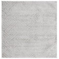 thumbnail image 1 of SAFAVIEH Tahoe Ainsley Geometric Shag Area Rug, Grey, 6'7" x 6'7" Square, 1 of 8