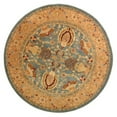 thumbnail image 1 of Traditional Rug - Taj Mahal Wool Pile -Blue/Tan-Color:Blue/Tan,Design:Traditional,Shape:Runner,Size:12'L x 2' 6''W, 1 of 5