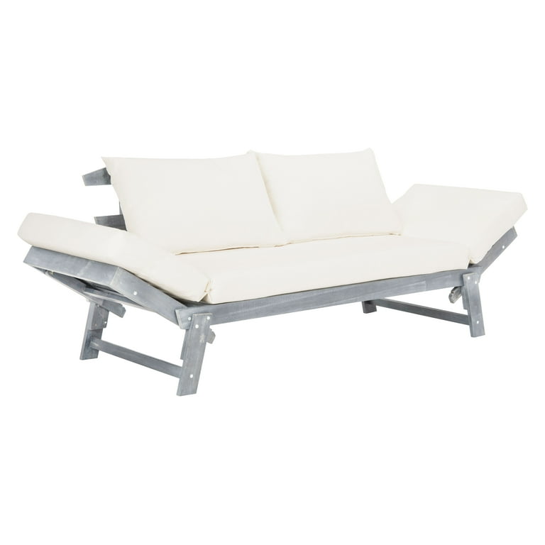 Safavieh Tandra Outdoor Contemporary Daybed w Pillow and Cushion