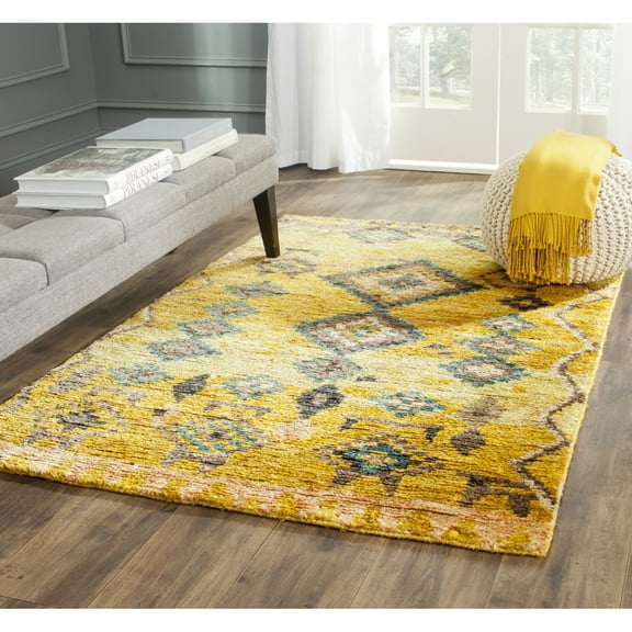 Safavieh Tangier Gold Area Rug - 4' x 6'