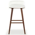 thumbnail image 1 of Safavieh Tazmyn  Wood  Counterstool in White / Walnut, 1 of 14
