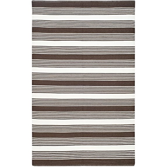 Safavieh Thom Filicia 6' X 9' Hand Woven Recycled Plastic Rug in Brown