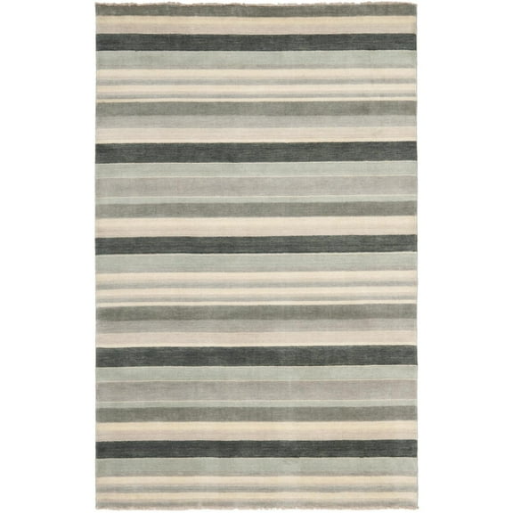 Safavieh Tibetan 5' X 8' Hand Knotted Wool Rug in Gray