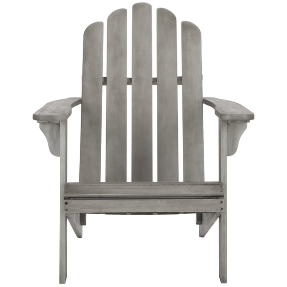 Safavieh Topher Outdoor Patio Nautical Adirondack Chair - Grey Wash