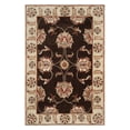 thumbnail image 1 of Safavieh Total Performance Oriental Floral Bordered Transitional Area Rug, Chocolate, 1 of 3