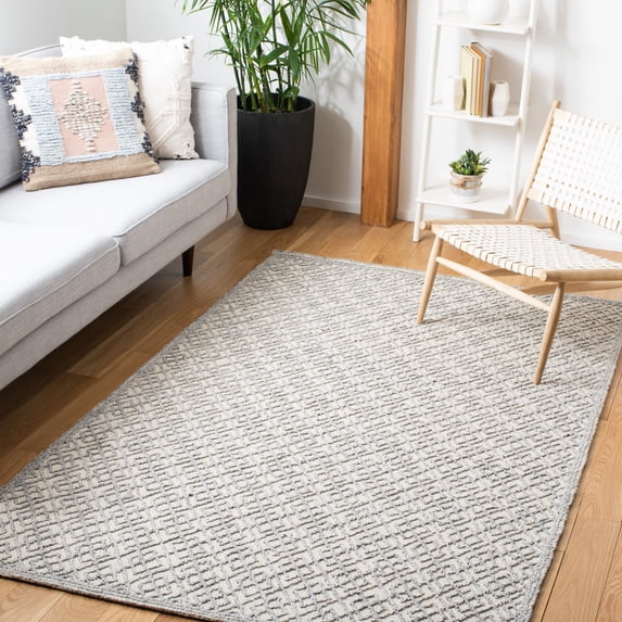 Safavieh Trace Calista Geometric Area Rug, Gray/Beige, 2'6" x 4'