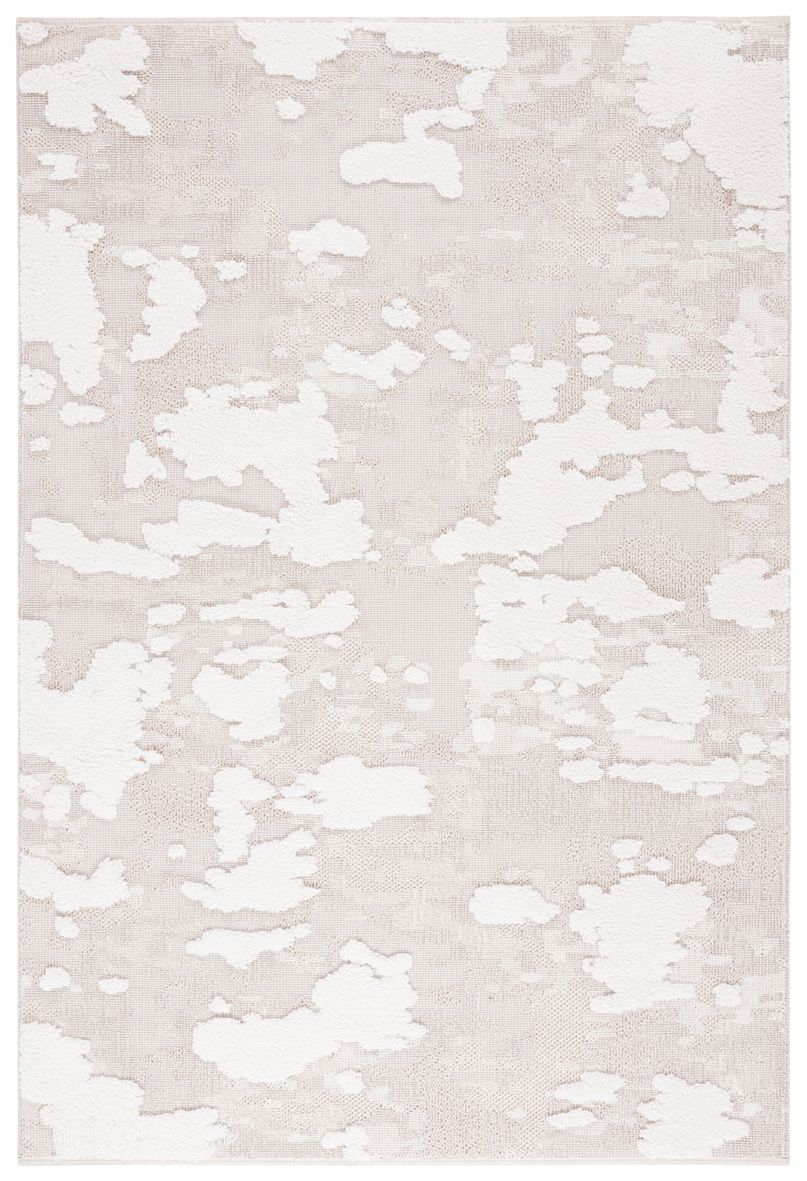 SAFAVIEH Trends Justin Abstract Area Rug, Beige/Ivory, 3' x 5 ...