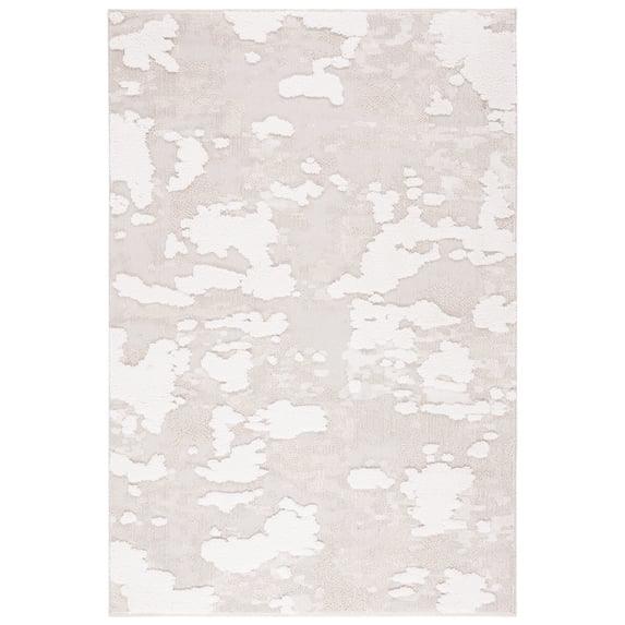 SAFAVIEH Trends Justin Abstract Area Rug, Beige/Ivory, 6'7" x 9'