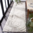 thumbnail image 1 of SAFAVIEH Trends Yvette Geometric Runner Rug, Beige/Ivory, 2'2" x 11', 1 of 5