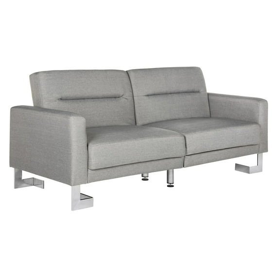 Safavieh Tribeca Contemporary Polyester Foldable Sofa Bed, Grey