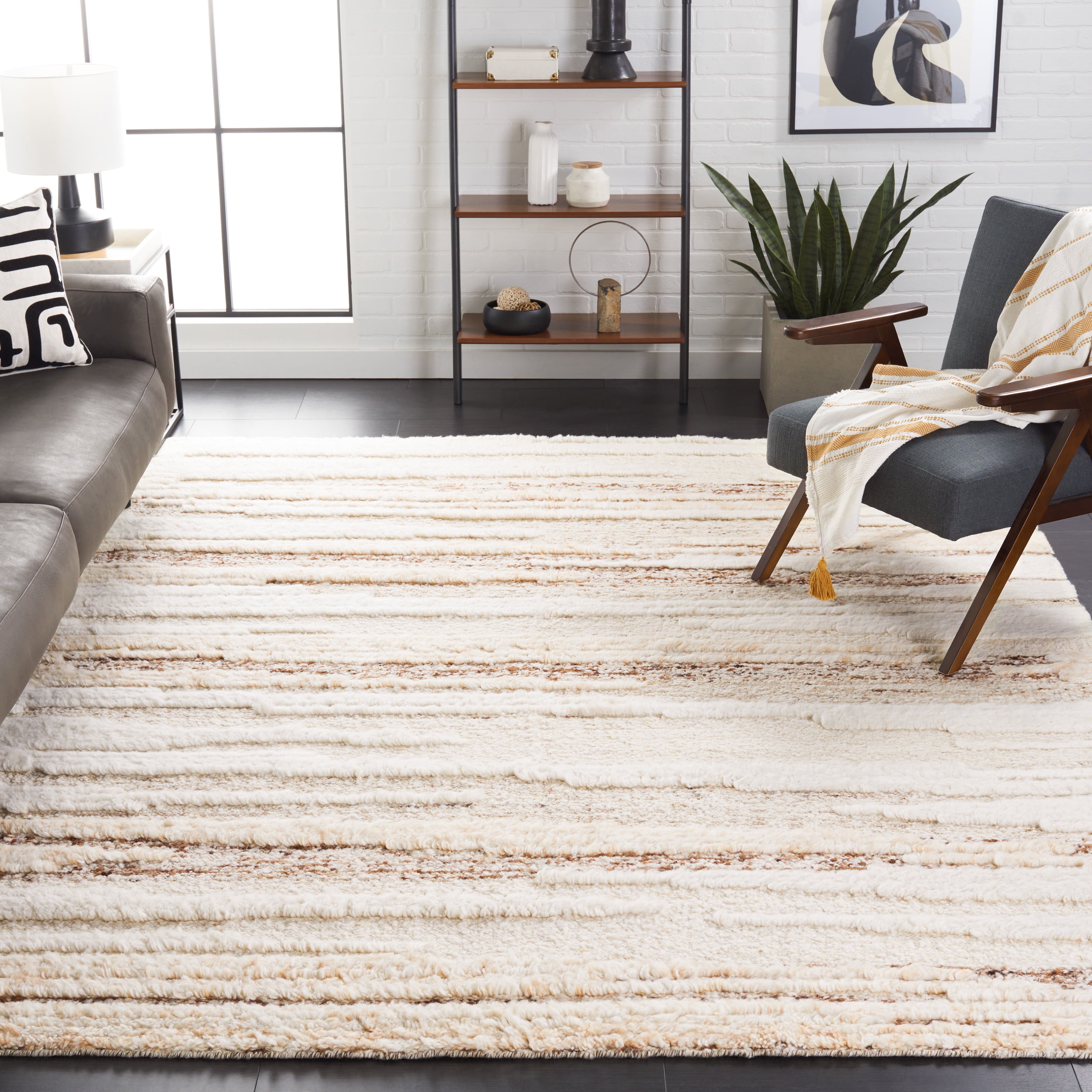 Safavieh Tribeca Marnie Abstract Area Rug, Beige/Brown, 10' x 14'