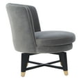 thumbnail image 1 of Safavieh  Couture Trinity Swivel Accent Chair - 24" W x 26.8" L x 26" H, 1 of 5