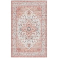 thumbnail image 1 of SAFAVIEH Tucson Alyx Oriental Machine Washable Area Rug, Light Rust/Beige, 3' x 5', 1 of 9