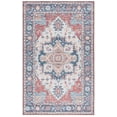 thumbnail image 1 of SAFAVIEH Tucson Alyx Oriental Machine Washable Area Rug, Rust/Blue, 3' x 5', 1 of 9