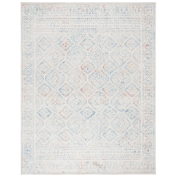 SAFAVIEH Tulum Ophelia Oriental Area Rug, Ivory/Terracotta, 10' x 13'