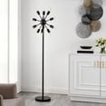 thumbnail image 1 of Safavieh Urban 12-Light 67.5 in. H Retro Floor Lamp, Black, 1 of 4